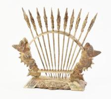 Ezüst olivabogyó szedő készlet 12 személyes 100 g