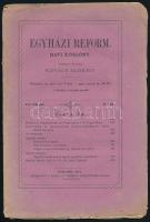 1872-1874 Egyházi Reform. Havi közlöny, szerk. és kiadja Kovács Albert. 1872. II. évf. 6-7. sz., 187...