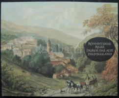 Romantische Reise durch das alte Deutschland nagyalakú kiadvány 160 oldalon régi metszetekkel a XVI.-XVIII. századi Németországról / Large sized book with old engravings about the old Germany fom the 1700`s