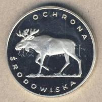 Lengyelország 1978. 100Zl Ag "Jávorszarvas" T:PP