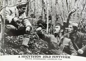 cca 1989 előtt készült filmfotók tétele, 101 db vintage produkciós filmfotó, valamennyi hibás (elszí...