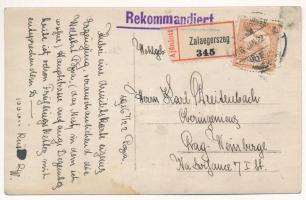 1916 Pózva (Zalaegerszeg), téli utcakép januárban. photo (EK)