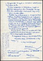 1979 Tamkó Sirató Károly (1905-1980) József Attila-díjas költő, műfordító saját kézzel írt levele Po...