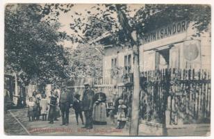 1911 Budapest XVI. Rákosszentmihály, Róth I. Sándor üzlete (EK)