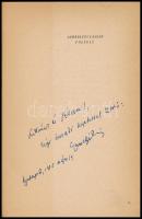 Gereblyés László: Fölfelé. DEDIKÁLT! Bp., 1955., Szépirodalmi. Kiadói papírkötés