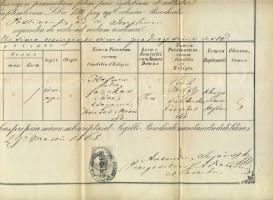 1868 Sujánszky Antal későbbi püspök, író, költő aláírt levele