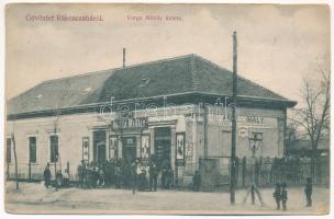 1911 Budapest XVII. Rákoscsaba, Varga Mihály üzlete és saját kiadása (szakadás / tear)