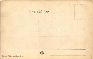 Győr, Dinnye vásár, piac. Berecz Viktor kiadása (EK)