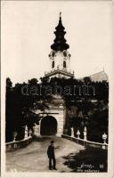 1931 Nyitra, Nitra; Püspöki vár kapuja / bishop's castle, gate. Foto Rasofsky photo