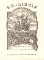 9db különböző méretű ex-libris