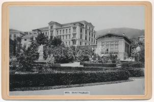 Abbazia, Opatija; Hotel Stephanie. Stengel &amp; Co. board photo (16,5 x 10,7 cm) (non PC)