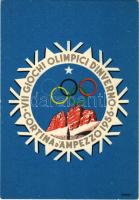 1956 Cortina, VII Giochi Olimpici DInverno / VII Winter Olympic Games in Cortina dAmpezzo / 1956. évi téli olimpiai játékok, sport s: Rondinelli