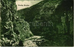 1922 Resicabánya, Resica, Resicza, Resita; Prolas. A. Neff kiadása / Prolas Recita / mountain, rock (EK)