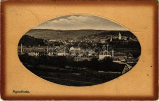 Szentágota, Agnetheln, Agnita; látkép / general view. Kögler's Photogr. Kunstanstalt No. 501. (EK)