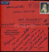 1980 Michel Gyarmathy a Moulin Rouge legendás igazgatójának sajátkezű levele