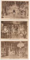 Trieste, Miramar - 10 pre-1945 interior postcards in their own case