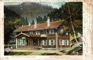 1901 Thurzófüred, Kupele Turzo (Gölnicbánya, Gelnica); fürdő étterem. Feitzinger Ede 1902/12. 548. / spa restaurant (EB)