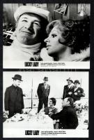 cca 1975 ,,Lucky Lady" című amerikai kalandfilm jelenetei és szereplői, 11 db vintage produkció...