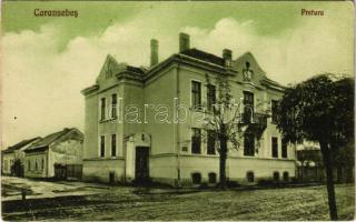 Karánsebes, Caransebes; Pretura / Járásbíróság. Ioan Balc kiadása / district court (EB)