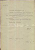 1946 Mindszenty József érsek aláírt levele