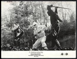 cca 1981 ,,A nindzsa színre lép" című amerikai kalandfilm jelenetei és szereplői, 7 db vintage ...