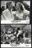 cca 1985 ,,A Nílus gyöngye" című amerikai kalandfilm jelenetei és szereplői (Michael Douglas, K...