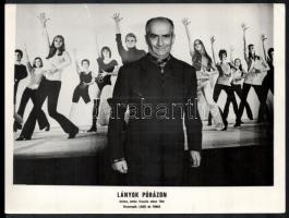 cca 1970 Louis de Funes főszereplésével a ,,Lányok pórázon" című francia - olasz film jelenetei...