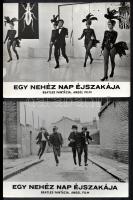 cca 1964 ,,Egy nehéz nap éjszakája - Beatles fantázia" című angol film jelenetei és szereplői, ...