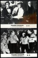 cca 1972 ,,Poszeidon katasztrófa - Poseidon Adventure" című amerikai film jelenetei és szereplő...