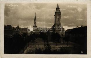 1930 Losonc, Lucenec; templomok / churches