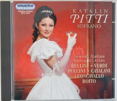 Katalin Pitti, Bellini*, Verdi*, Puccini*, Catalani*, Leoncavallo*, Boito* - Famous Italian Operatic Arias. CD, ALbum, Hungaroton Classic - HCD 31801, Hungary, 1998