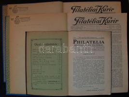 1914-1926 3db régi filatéliai újságok bekötve (közte I./1. szám is)