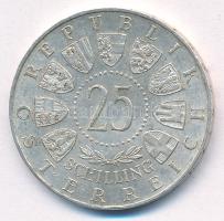 Ausztria 1958. 25Sch Ag "Carl Auer von Welsbach" T:XF ph. Austria 1958. 25 Schilling Ag &q...