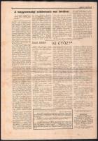 1947 Megújhodás - Zsidóknak a keresztyénségről, keresztyéneknek a zsidóságról. II. évf. 5. sz., 1947...