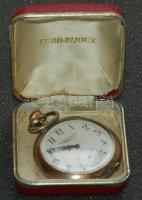 1800-as évek második fele, szép, müncheni órás szignójával ellátott ezüst (Ag) működőképes zsebóra, ...