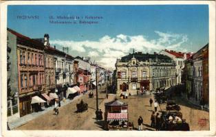 1916 Przemysl, Ul. Mickiewicza i Kolejowa / Mickiewicz- und Bahngasse / streets (EK) + K.u.K. Personalsammelstation