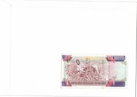 Malawi 1992. 1K dekoratív, nagyalakú bankjegyes, bélyeges borítékon T:I