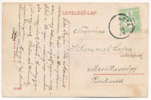 Pankota, Pancota; Dietrich-Sulkowski kastély (Herceg Sulkovsky kastély. Ifj. Zwonár Gyula kiadása / ...