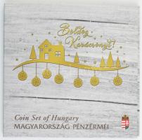 2022. 5Ft-200Ft (6xklf) "Boldog Karácsonyt" forgalmi sor dísztokban, kereskedelmi forgalom...