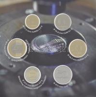 2022. 5Ft-200Ft (6xklf) forgalmi sor szettben + "Harmincéves a Magyar Pénzverő Zrt." ezüst...