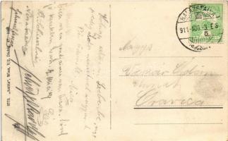 1911 Zsidve, Seiden, Jidvei; Fő tér, templom, gyógyszertár / main square, church, pharmacy