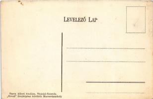 Nyárádszereda, Miercurea Nirajului; Takarékpénztár, vendéglő, étterem. Barra Albert kiadása, Rivoli ...