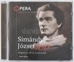 Simándy József 100. Válogatás az MTVA Archívumából. CD, MÁO 028, Hungary, 2017