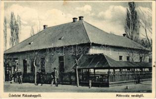 1926 Budapest XVII. Rákoshegy, Mittrovátz vendéglő. Záborszky Ernő kiadása