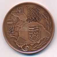 Fritz Mihály (1947-) 1990. "Mathias Rex / MÉE Szeged - Mátyás király halálának 500. évfordulója...