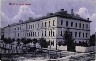 1918 Dés, Dej; M. kir. honvéd laktanya / military barracks (EK)