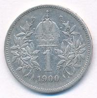 Ausztria 1900. 1K Ag "Ferenc József" T:XF,VF
Austria 1900. 1 Corona Ag "Franz Joseph...