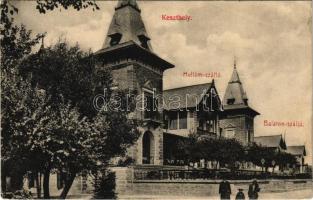 Keszthely, Hullám és Balaton szálló. Sujánszky József 28-1912. (EK)