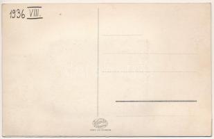 Balatonlelle, sétány. Leporellolap belül Riviera penzió, Scitovszky üdülő, Ruff Penzio étterem és cu...