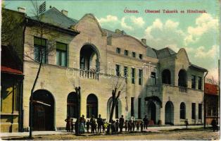 1911 Óbecse, Stari Becej; Takarék és Hitelbank. W.L. Bp . 2386. Lux Mihály kiadása / savings and credit bank (EK)